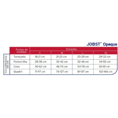 JOBST OPAQUE 20-30 PANT ABERTA NAT G