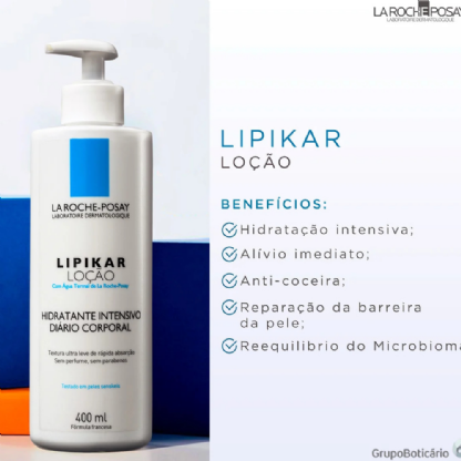 LA ROCHE POSAY LIPIKAR LOÇAO 400 ML