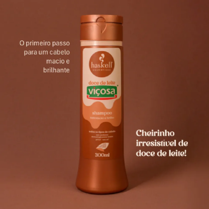 HASKELL SHAMPOO DOCE DE LEITE 300ML