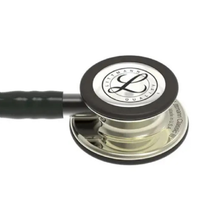 ESTETOSCOPIO LITTMANN CLASSIC III PRETO CHAMPAGNE 5861