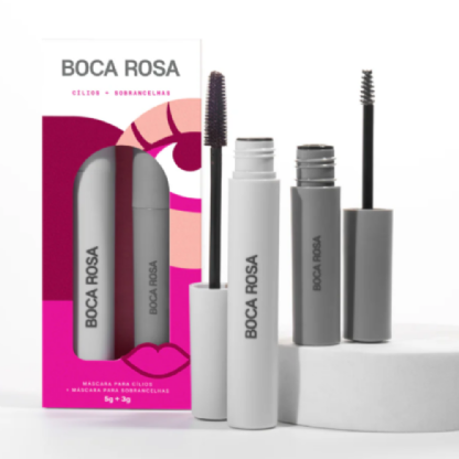 Kit Máscara Efeito Natural + Sobrancelha