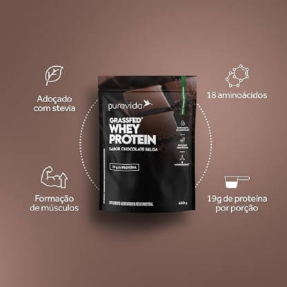 PURAVIDA WHEY GRASSFED CHOCOLATE 900G N