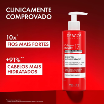 VICHY SHAMPOO DERCOS COLLAGEN 17 390ML
