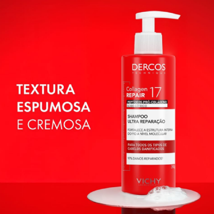 VICHY SHAMPOO DERCOS COLLAGEN 17 390ML
