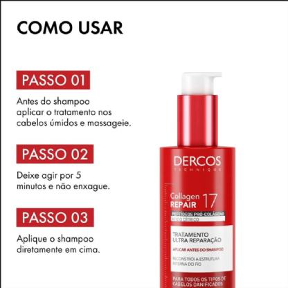 VICHY PRE SHAMPOO DERCOS COLL 17 150G