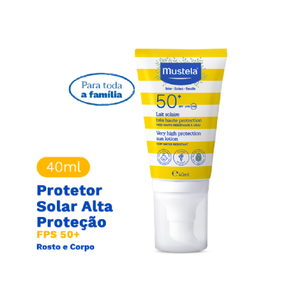 Mustela Protetor Solar Bebê FPS | Proteção Ideal para a Pele Sensível do Seu Filho