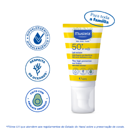 Mustela Protetor Solar Bebê FPS | Proteção Ideal para a Pele Sensível do Seu Filho