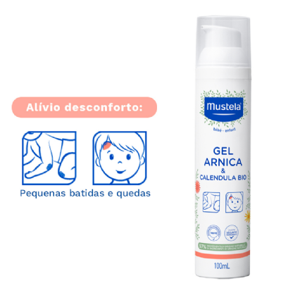 MUSTELA Gel de Arnica e Calêndula | Alívio e Conforto para a Pele