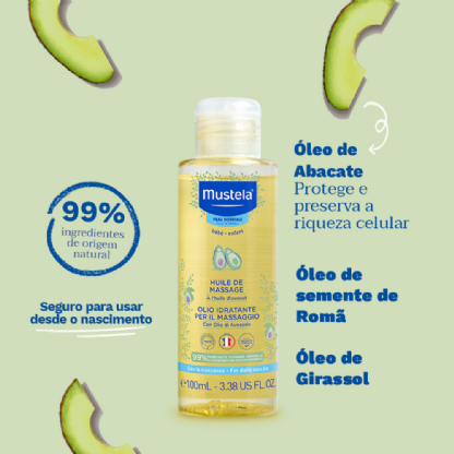 MUSTELA OLEO DE MASSAGEM 100ML