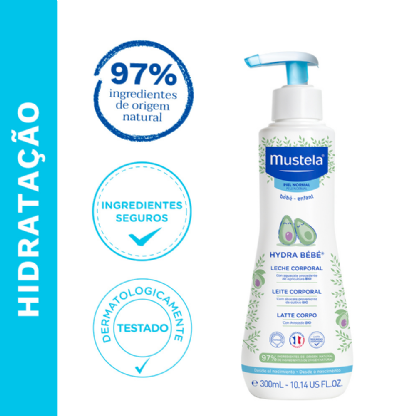 MUSTELA HYDRA BEBÊ | Hidratante Corporal 500ML
