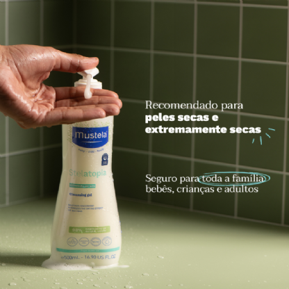 MUSTELA STELATOPIA | Gel Lavante Suave para Pele Sensível
