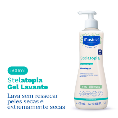 MUSTELA STELATOPIA | Gel Lavante Suave para Pele Sensível