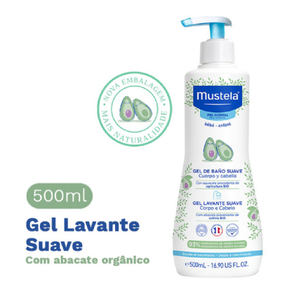 MUSTELA GEL LAVANTE 500ML | Limpeza Suave e Eficaz para Pele Sensível