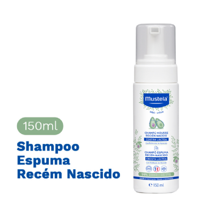 Mustela Shampoo para Recém-Nascido | Cuidado Suave para os Primeiros Dias