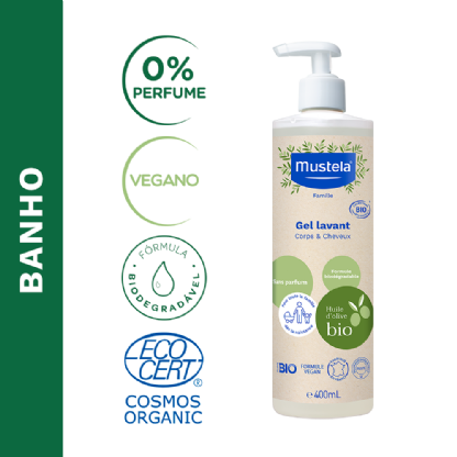 MUSTELA  GEL LAVANTE BIO 400ML