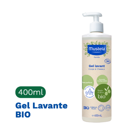 MUSTELA  GEL LAVANTE BIO 400ML