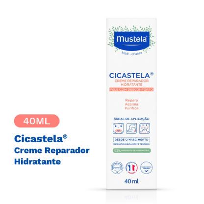 MUSTELA CICASTELA 40ML | Creme Cicatrizante para Pele
