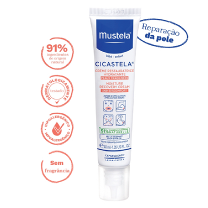 MUSTELA CICASTELA 40ML | Creme Cicatrizante para Pele