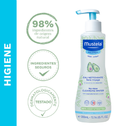 MUSTELA AGUA DE LIMPEZA 300ML