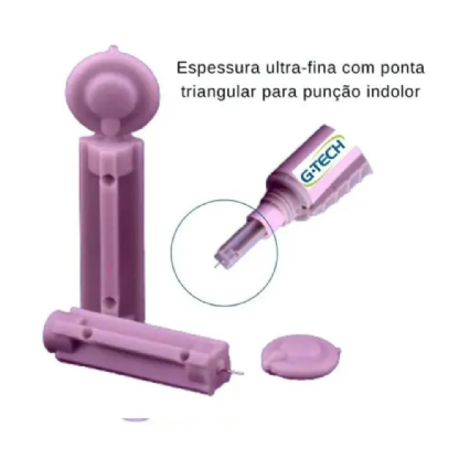 G-TECH LANCETA LANCETADORA 100UN 28G