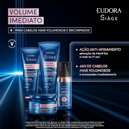 SHAMPOO SIAGE VOLUME IMEDIATO 250ML
