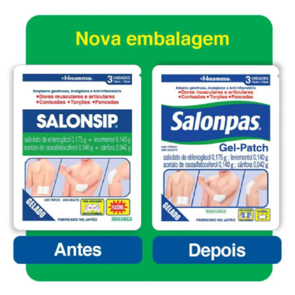 SALONPAS GEL-PATCH PCT 3UN
