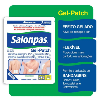 SALONPAS GEL-PATCH PCT 3UN
