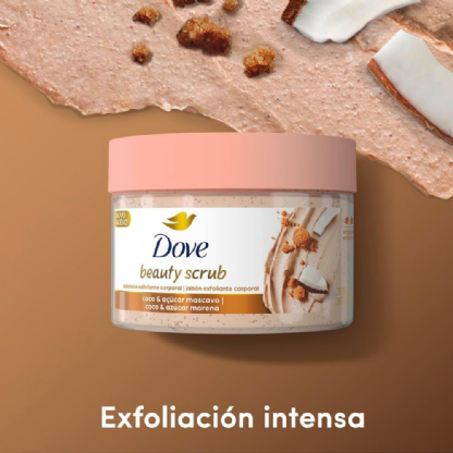 DOVE SABONETE ESFOLIANTE COCO E ACUCAR MASCAVO 280G