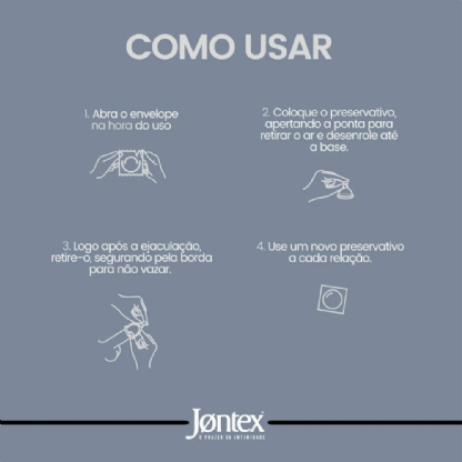 JOHNSON JONTEX PRESERVATIVO  LUB C/ 3 UND
