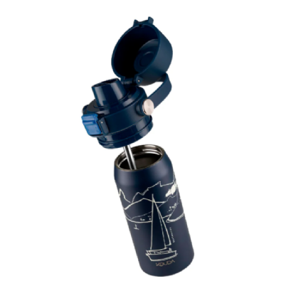 KOUDA GARRAFA AZUL VELEIRO 500ML