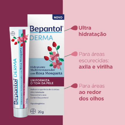 BAYER BEPANTOL DERMA ROSA MOSQUETA 20G
