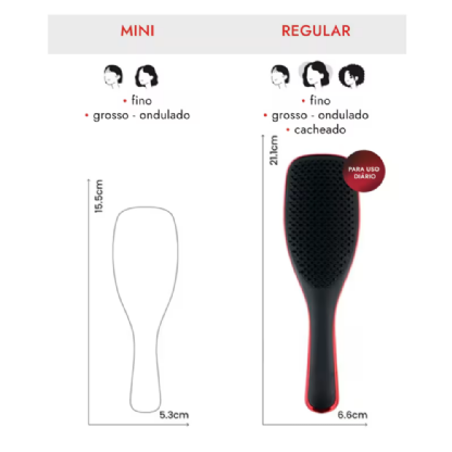 TANGLE TEEZER THE ULTIMATE DETANGLER CHROME - DEVIL WEARS PRADA
