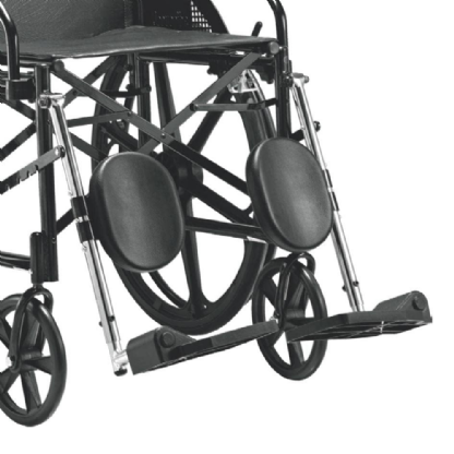 CADEIRA DE RODAS COURVIN PRETA 1016 (100KG) A97 L70 ASS44