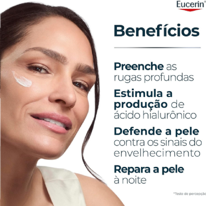 EUCERIN HYALURON FILLER NOITE CREME 50G REDUCAO RUGAS
