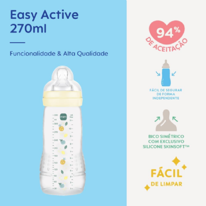 MAMADEIRA EASY ACTIVE MAM 270ML GIRLS