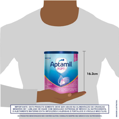 LEITE EM PÓ APTAMIL PEPTI 800G | Nutrição Especializada para Bebês