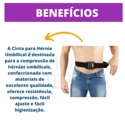 HIDROLIGHT CINTA PARA HÉRNIA UMBILICAL G