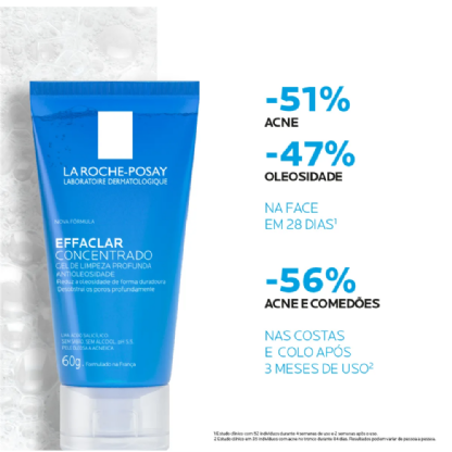 LA ROCHE EFFACLAR GEL CONCENTRADO 60G