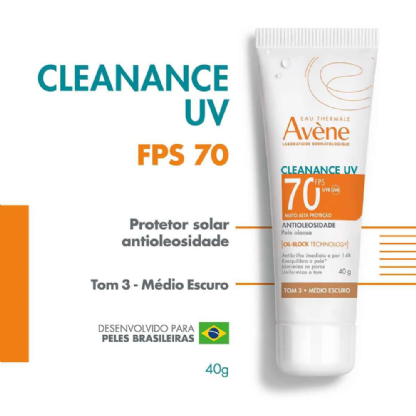 PROT SOLAR CLEANANCE UV MEDIO ESCURO FPS70 40G