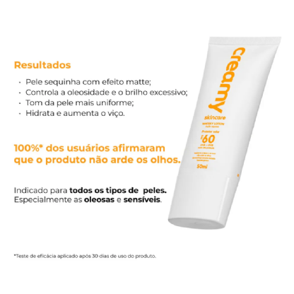 CREAMY PROT SOLAR WATERY LOTION FPS60 50ML