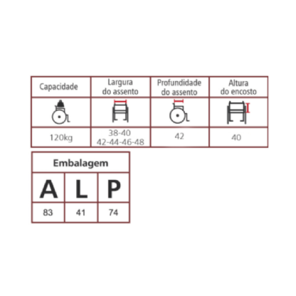 CADEIRA  AGILE 44 B PRETA A100 L68 ASS49