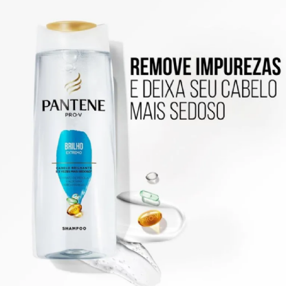 PANTENE KIT BRILHO EXT SHAMPOO 400ML + CONDICIONADOR 175ML