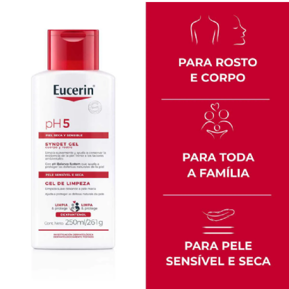 EUCERIN GEL LIMP PH5 SYND 260G
