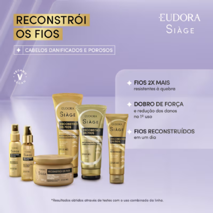 SIAGE MASC RECONSTROI FIOS 250ML