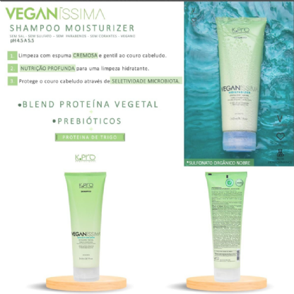 VEGANISSIMA SHAMPOO MOISTURIZER 240GR