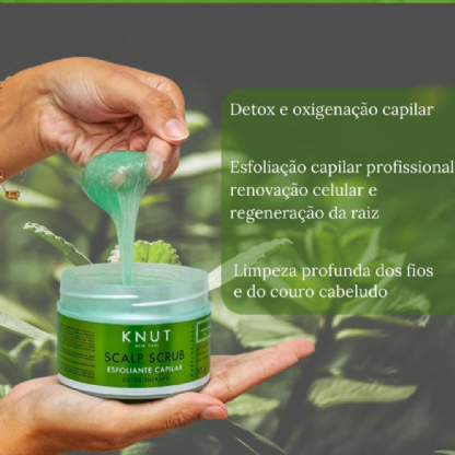 KNUT SCALP SCRUB ESFOLIANTE CAPILAR 300G