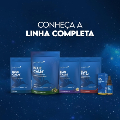 PURAVIDA BLUE CALM LIMAO E MARACUJA 3.0 350G