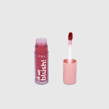 BLUSH LIQUIDO VIZZELA PLUM RED COR 04